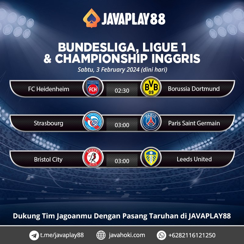 jvcuan88's tweet photo. Dukung jagoanmu dengan pasang taruhan di #JAVAPLAY88 !!!
Link gacor : https://t.co/24p2EDlD0u https://t.co/cE0pOKqcZ3