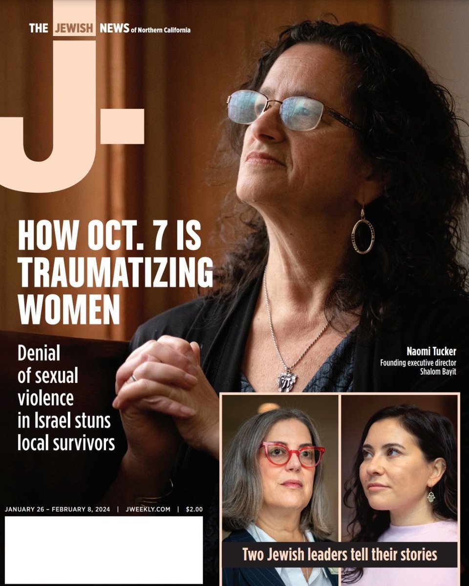 Grateful to @jewishsf for lifting up the voices of survivors, including our former board member @sf_jannie + current board member @d_yannaofficial. Read the full article: bit.ly/j1-24