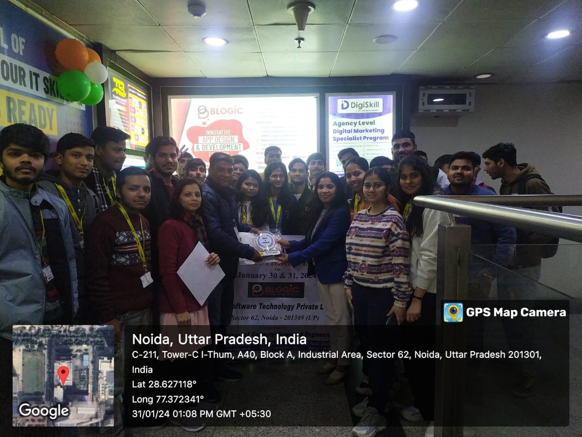 rkgit_'s tweet image. Ms. Kumud Alok, Mr. Lakshya Mahur, Ms. Monika Agarwal and Mr. Sakil Ahamad have visited the organization.
#IndustrialTour #CSE #blogic #IT #college #collegelife #top_college #Registration_Open #RKGIT #ece #Btech #Admissions #Learning #best_college #NCR #ghaziabad #management