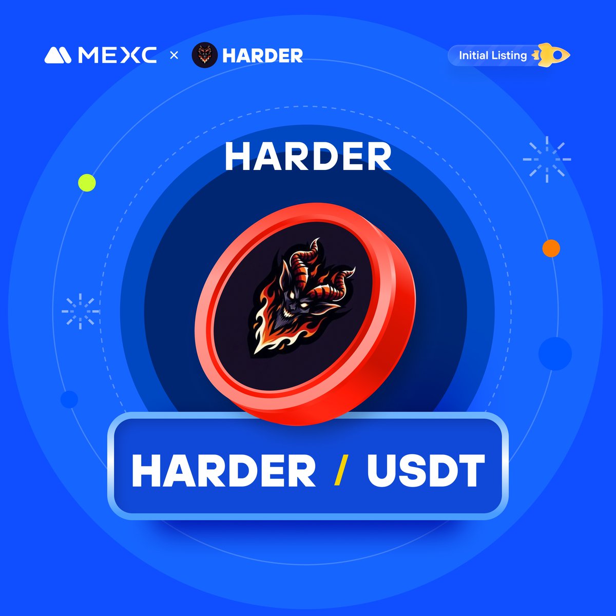 MEXC's tweet photo. We're thrilled to announce that the @Harder_meme1 Kickstarter has concluded and $HARDER will be listed on #MEXC!

🔹Deposit: Opened
🔹HARDER/USDT Trading in the Innovation Zone: 2024-02-02 07:00 (UTC)

Details: https://t.co/dxhj4FnYNb https://t.co/rHiGYS1RzK
