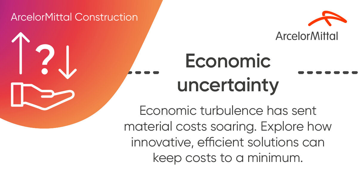 ArcelorMittal_C's tweet image. ⚙️ Beat economic pressures like a pro! ArcelorMittal Construction&apos;s whitepaper has tricks to thrive in tight margins. Let&apos;s boost that bottom line together! Download now here 🔗bit.ly/3SIvAnK
#InspiringSmarterBuilding #prefabricatedsolutions #efficientmaterials #steel