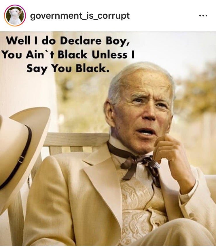 @mmpadellan But we know you have to vote for Biden or you ain’t part of Black History month right?