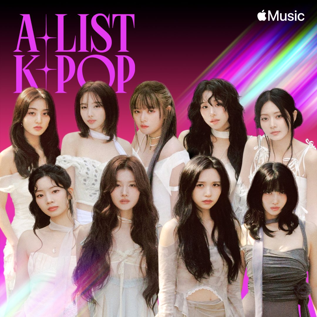 We are featured on the cover of the A-List: K-Pop! Check out our new song I GOT YOU in #SpatialAudio on @AppleMusic.

apple.co/alistkpop

+*:ꔫ:* 𝐿𝑖𝑠𝑡𝑒𝑛 𝐼 𝐺𝑂𝑇 𝑌𝑂𝑈 *:ꔫ:*+
TWICE.lnk.to/IGOTYOU 

+*:ꔫ:* 𝑊𝑖𝑡ℎ 𝑌𝑂𝑈-𝑡ℎ *:ꔫ:*+
𝑃𝑟𝑒-𝑆𝑎𝑣𝑒 &…