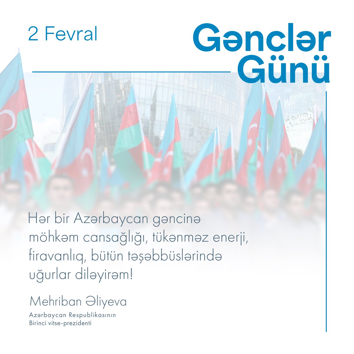 #GənclərGünü