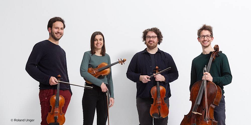 Tonight the Adelphi String Quartet perform works by Haydn, Purcell, Bridge and Britten. 7:30pm Banstead Community Hall adelphiquartet.com/en/ bansteadarts.org.uk/Concerts/Futur…