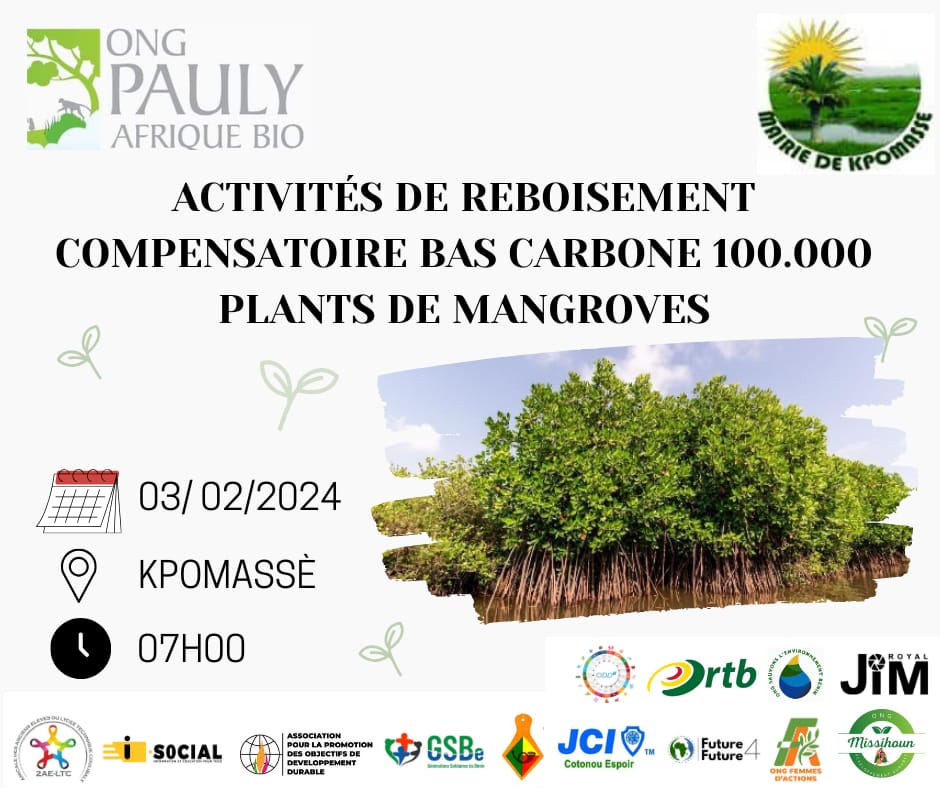 On the occasion of World Wetlands Day, we are uniting for an exceptional low-carbon compensatory reforestation initiative. Future for Future has joined Pauly Afrique Bio NGO, for planting of 100,000 mangrove trees initiative.
#WWD2024 <a href="/PACJA1/">PACJA</a> <a href="/sylviawachira/">Hummingbird</a> #F4F <a href="/WetlandsAfrica/">Wetlands International Africa</a>