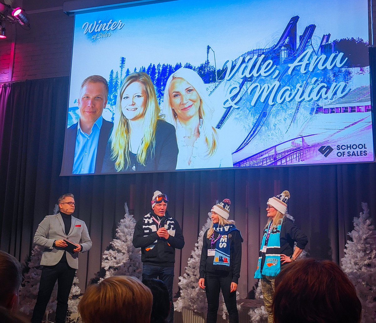 snellman's tweet photo. Winter of Sales. Lahes. #lahti #winterofsales @SaniLeino #schoolofsales https://t.co/kgAynlXZfg