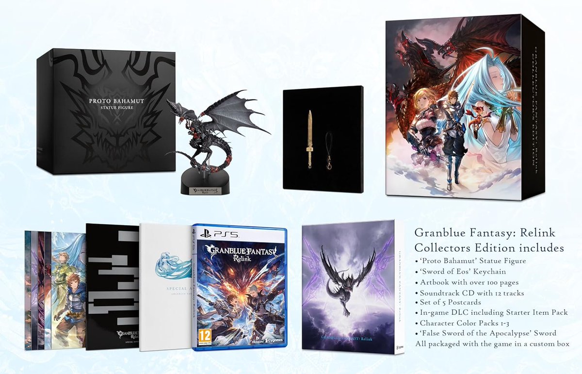 The biggest crime is that the Granblue Fantasy Relink Collector's Edition sold out before we could get one