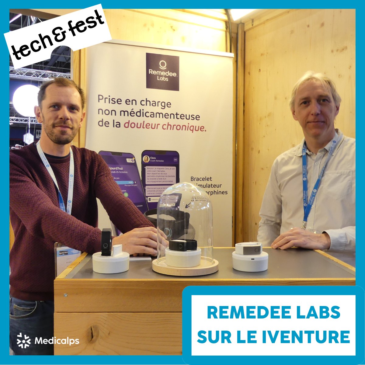 medicalps's tweet photo. #TechnFestLive

Et oui, La Santé à Grenoble ça ne se fait pas sans nos membres. 

Retrouvez certains de nos membres dont @RemedeeLabs The Element Biotechnology @Electroducer_io et Epynext Therapeutics sur le iVenture au stand @iforumGrenoble 

#Santé #Grenoble #Innovation https://t.co/JqxhQozE0I