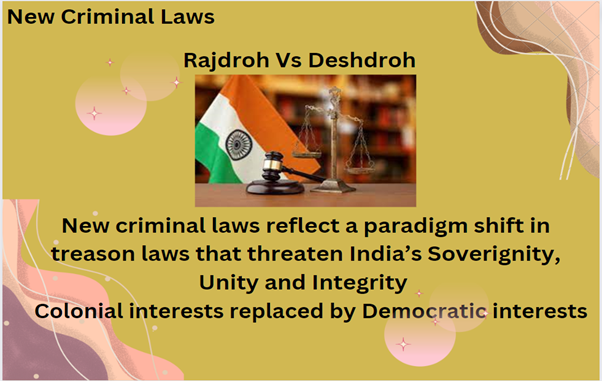 The BNS is a pivotal shift in India's legal landscape,.It broadens the scope of treason to cover armed rebellion, destructive activities  & separatist movements. It reflects India's commitment to safeguard national interests and uphold democratic principles. #CriminalLawReforms