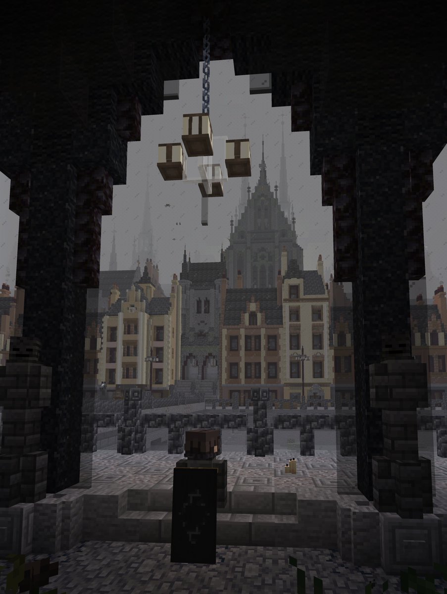 Foggy town
#Minecraft