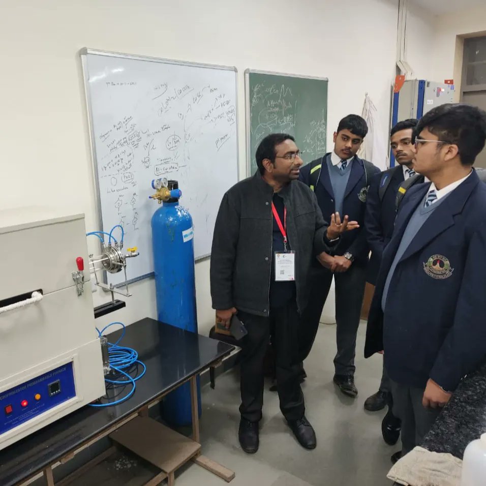 Our students at the 17th Royal Society of Chemistry - CRSI Symposium Series. It is a 4 day symposium on ' Sustainable Development Goal 9' hosted by the Department of Chemistry, BITS, Pilani. 
 #educationforall #bestschoolinindia #BPS #TopRankedSchool #topschool #ProudMoment