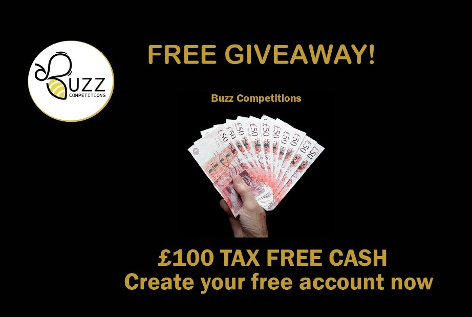 BuzzCompsUK's tweet photo. Create your FREE account now!
Join our latest free giveaway! 
https://t.co/FtFLNRG7Qo  #Giveaways #Giveaway https://t.co/z7PjAIjSE6
