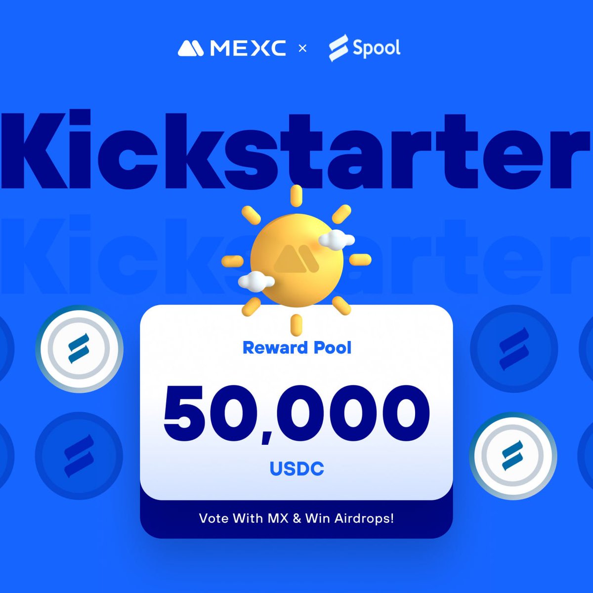 MEXC_DE's tweet photo. #SpoolFi , eine #DeFi Middleware, die es Benutzern ermöglicht, an einer Teilmenge ertragsgenerierender Protokolle teilzunehmen, kommt zum #MEXCKickstarter 🚀

🗳Stimme mit $MX ab, um Airdrops zu teilen
📈 $SPOOL /USDT Geschätzter Handel: 03.02.2024, 15:00 Uhr

Details: https://t.co/92RdkEJdOM