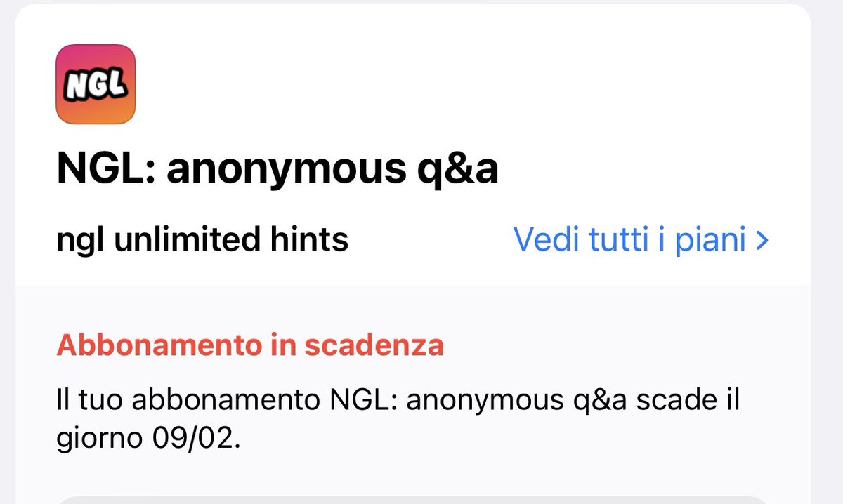 Ci sono molti ngl interessanti. 
La gente scrive determinate cose pensando di passarla liscia. 
Capirai, bastano 5.99€ e so chi lo ha scritto e da dove. Idiotə