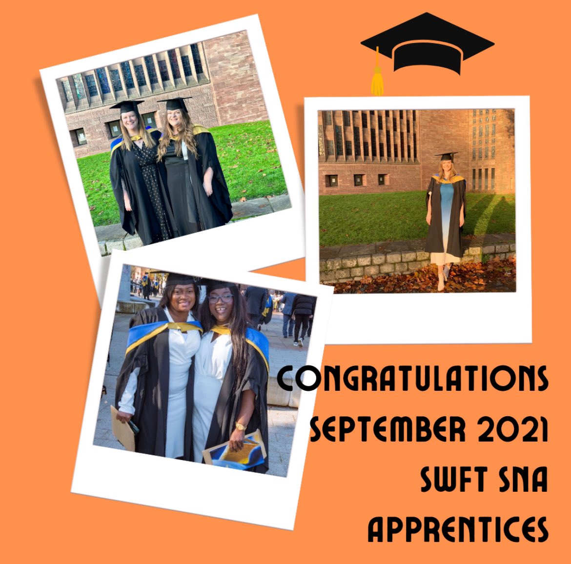 Congratulations to South Warwickshire University Hospital Trusts’ September 2021 Nursing Associate Apprentices; who graduated at Coventry University at the end of 2023!🥳🙌👩‍⚕️🧑‍⚕️ #SNA #NursingAssociates #Nursing #NHS #Apprenticeships #WideningParticipationTeam #SWFT