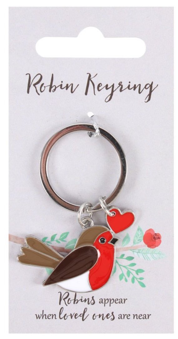 AllThoughts_gif's tweet photo. Back in stock!! 

GARDEN ROBIN KEYRING

This sweet robin keyring with added heart charm is the perfect reminder that loved ones are always near to guide you, no matter the day.

£4.99

https://t.co/vLIJVxZKuJ

#Robin #lovedones #remember https://t.co/9YaByG4Guc
