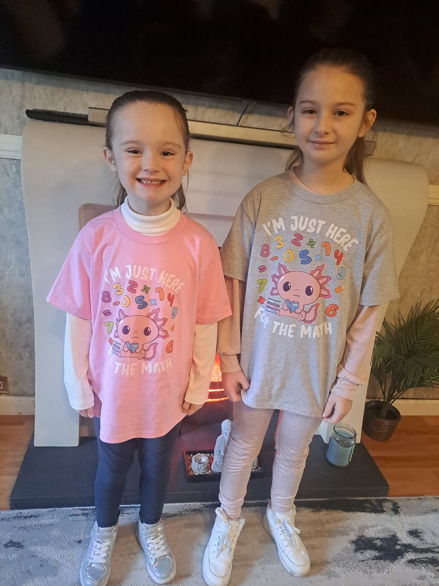 CScott23x's tweet photo. Harriet and Nancy are just here for the math 🤣❤️ #numberday @malvernprimary  💛💚💛💚 https://t.co/k1gvFzG6hR