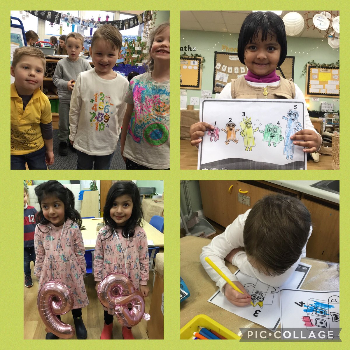 olvschool's tweet photo. Reception are having lots of fun on #NumberDay . We have had a numberblocks morning and we have been continuing to learn about odd and even numbers. @NSPCC @bcw_cat #OLVMaths #OLVEYFS https://t.co/aJ6h5chm6I