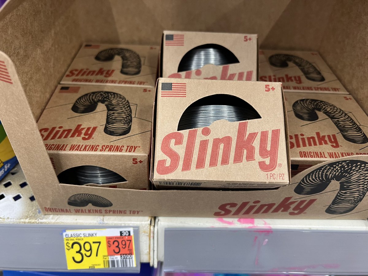 Going to have $7.94 worth of vertical dipole antenna fun this weekend. #hamradio #hamradioantenna #slinkyantenna