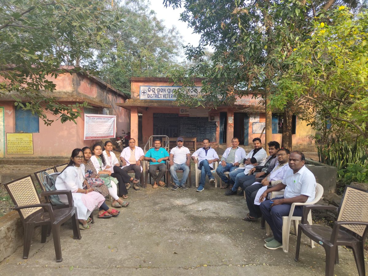 Day-15
Mass leave protest of Veterinarians of Nuapada District #VetsOnProtest @farddept <a href="/dahvsodisha/">Directorate of AH&VS Odisha</a> <a href="/CMO_Odisha/">CMO Odisha</a> <a href="/Naveen_Odisha/">Naveen Patnaik</a> <a href="/MoSarkar5T/">MoSarkar 5T</a>