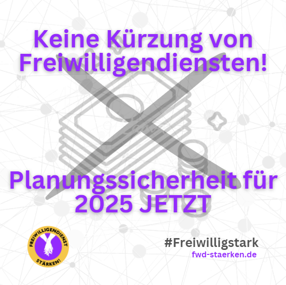 Danke, dass heute im <a href="/Bundestag/">Deutscher Bundestag</a> die Kürzungen bei #BFD und #FSJ im Haushalt 2024 endgültig abgewendet werden konnten! Aber Planungssicherheit bedeutet jetzt, auch für das nächste Jahr ausreichend #Förderung einzuplanen. Bitte nicht nochmal so eine „Hängepartie“ für Träger und
