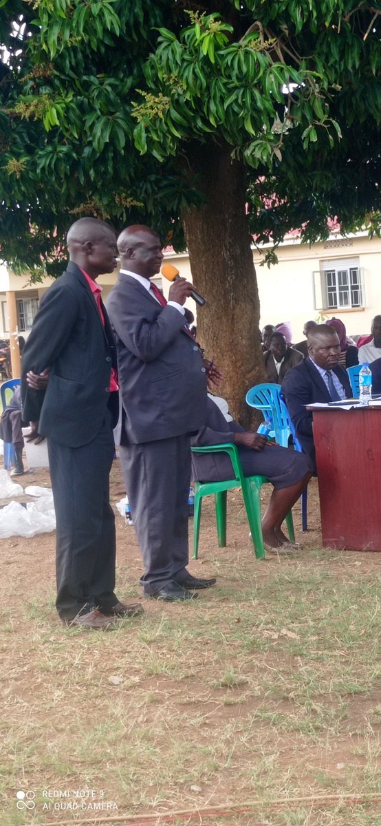 District Education officer Budaka district Mr. Higenyi Paul while sharing Educat Experiences  why children fail in national exams during a stakeholders engagement in Butebo district Local government said President Museveni's Child even for Antinatal, goes out of the Country.