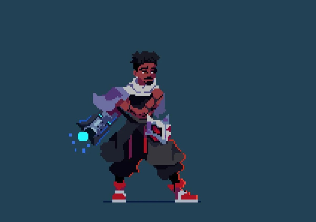 Pixelated dreams come to life, weaving tales of a virtual universe painted in bits and bytes.🫶🏾💘
#pixelartwork #pixelartist #pixel