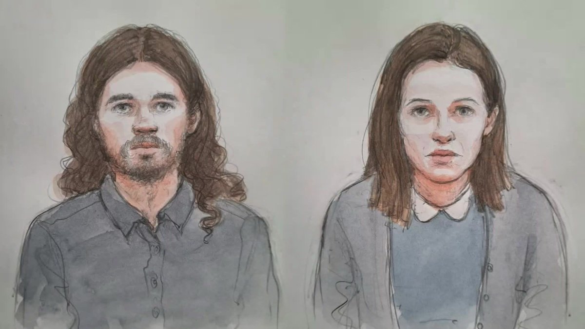 BRIANNA GHEY TRIAL - the judge has just ordered that the teenagers who murdered Brianna may be identified. They are Eddie Ratcliffe and Scarlett Jenkinson, both 16. They are being sentenced today. This is the first time we can show their faces.