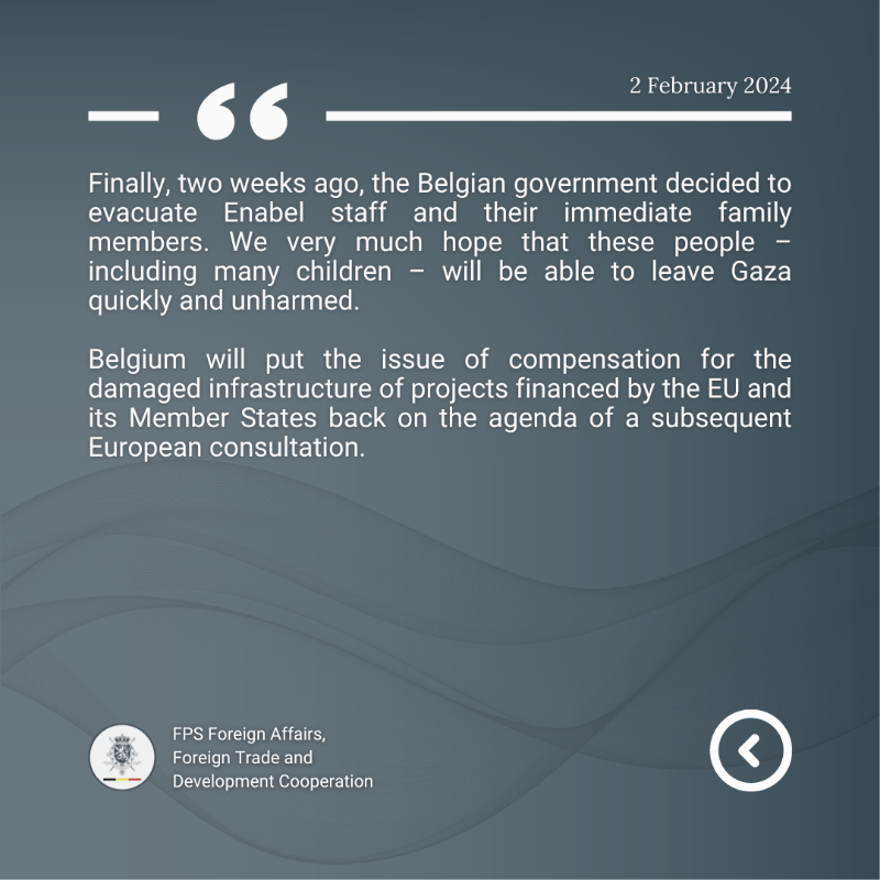 BelgiumMFA's tweet photo. 🔴 Belgium summons the Ambassador of #Israel in Belgium and strongly condemns the bombing of Belgian development agency @Enabel_Belgium.