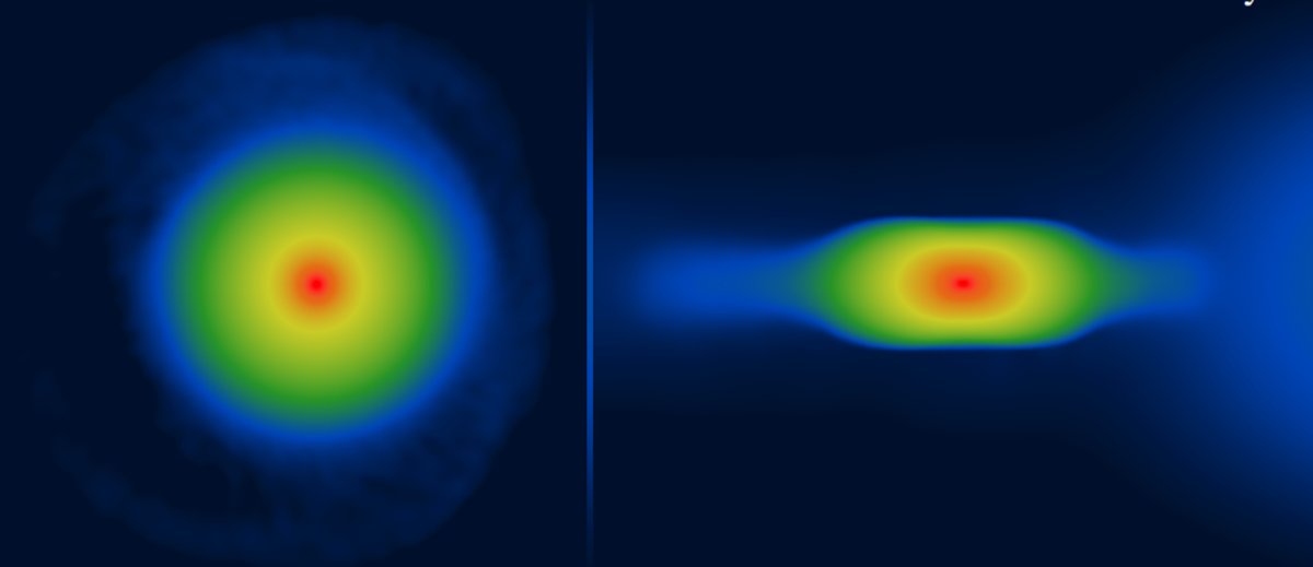 Uni_Lancashire's tweet photo. Astrophysicists @UCLan have discovered planets are shaped like smarties as they form and are not spherical as previously thought 🪐
 
Read the full story 👇
https://t.co/wIpQxKV8qS
 
@distamio @UCLanResearch
#astronomy #space #astrophysics https://t.co/Sh60o5QONQ