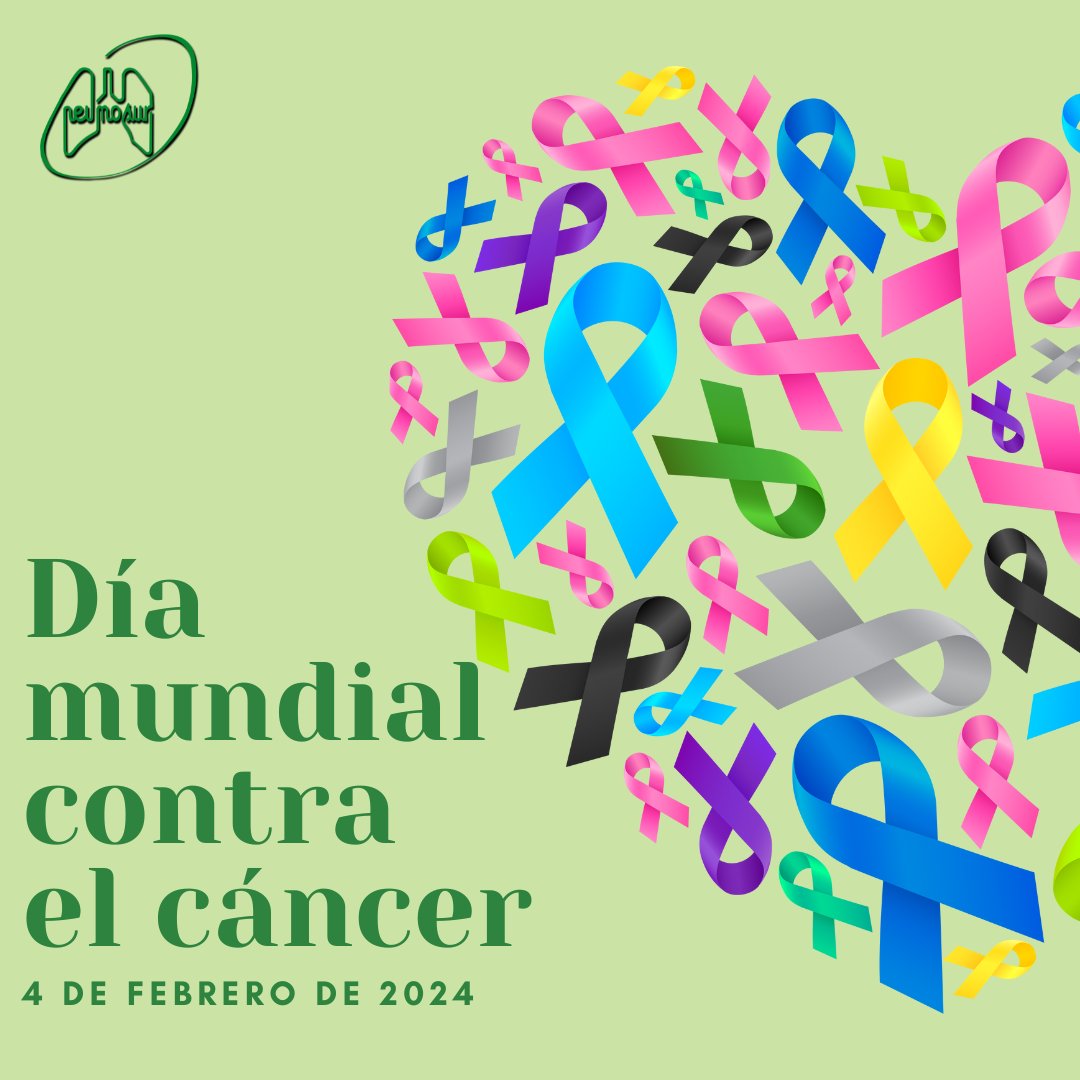 Neumosur's tweet photo. Como cada año, y promovido por La Organización Mundial de la Salud, el Centro Internacional de Investigaciones sobre el Cáncer y la Unión Internacional contra el Cáncer, se celebra elDía Mundial contra el Cáncer.
Publicación completa en:
https://t.co/YCTsiNMXH3 https://t.co/uSXYb5d78o