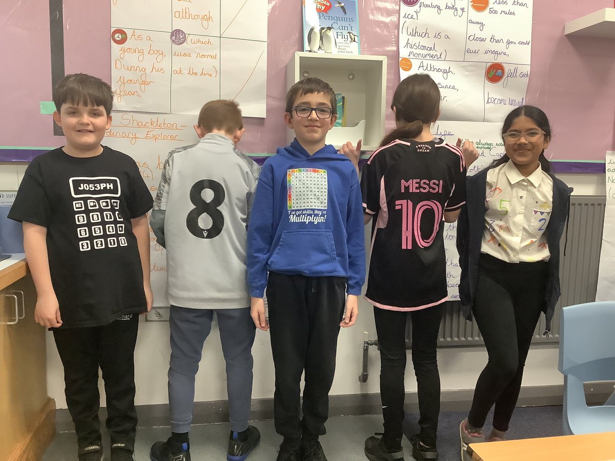 Some great effort going into our outfits for #NSPCCNumberDay #MathsatOrchard <a href="/OrchardPrimaryA/">Orchard Primary</a> <a href="/TeamPastoral/">Orchard Pastoral Team</a>