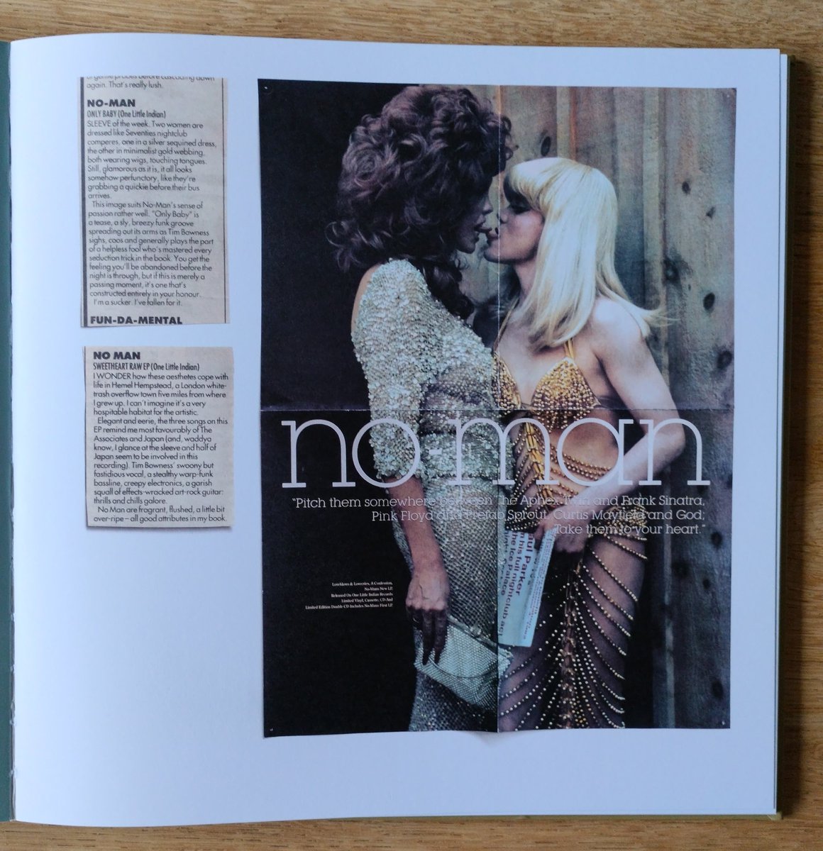 No-Man collection came in the mail today. One of my fav. bands of all time. And where the name 'flowermouth' comes from...