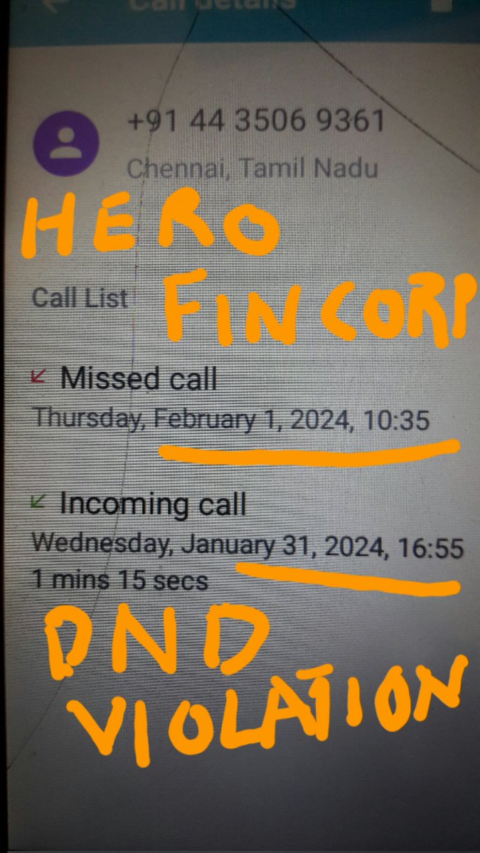 bremkumar's tweet photo. Hi @JioCare @reliancejio @ViCustomerCare @HeroFinCorpLtd @Bajaj_Finserv @Bajaj_Finance @TRAI I repeatedly Targeted by financial Company Barbarians marketer Jan,31-Feb,02 daily (either Direct Cmpny/through Marketers) by #VoiceRecordedCall
&amp; #DirectCall (Bajaj Fin).Block This Guys. https://t.co/lrhBt47agT