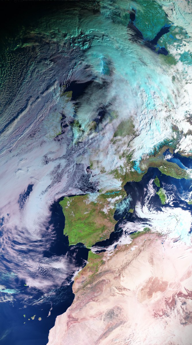 iw2agj_enrico's tweet image. Metop B System AHRPT RGB 02 Feb 2024 UT 09.59