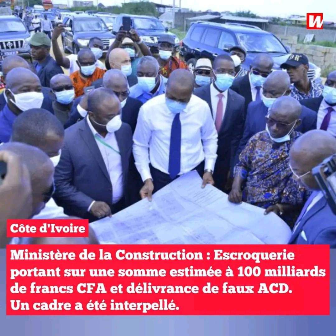 DelphineSankara's tweet photo. 🔴CIV🇨🇮/Plus de 100 milliards ont été détournés au ministère de la construction.
L'appel de #Daoukro du feu #Bédie et @AOuattara_PRCI a créé des TGV (Très Grands Voleurs).
Ces Voleurs d'argent public ont mis l’Afrique à genou. Ils n'ont pas peur de Jésus, ni de Allah, ni
1/2 https://t.co/oSD31EjBXv