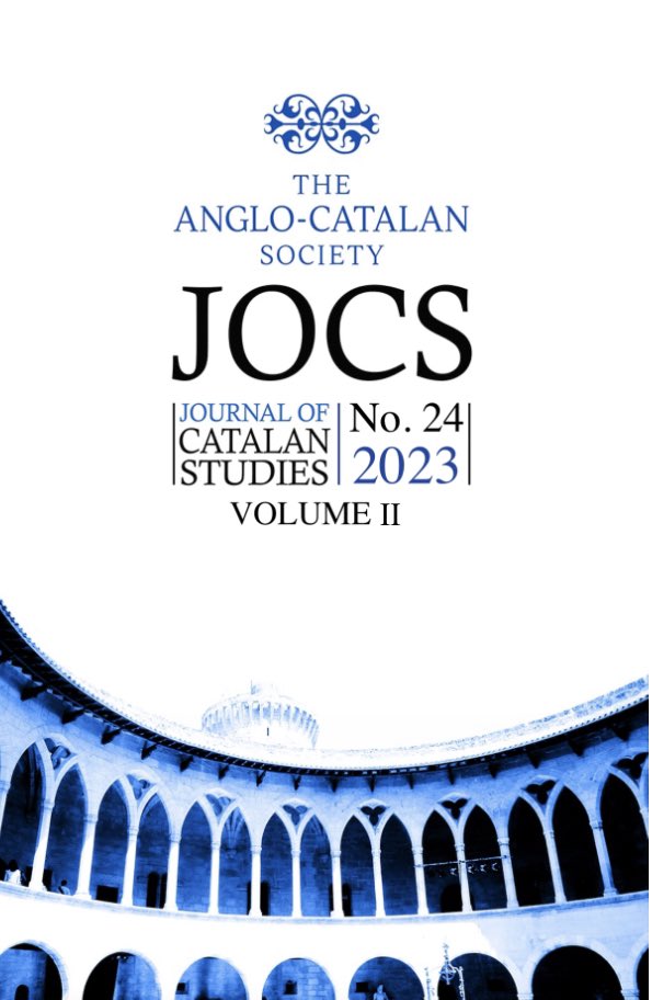 ✨Exciting news!✨You can now check out #JOCS new Issue: Volume II No. 24 | Journal of Catalan Studies  revista.anglo-catalan.org/ojs/index.php/…

#OpenAccess
