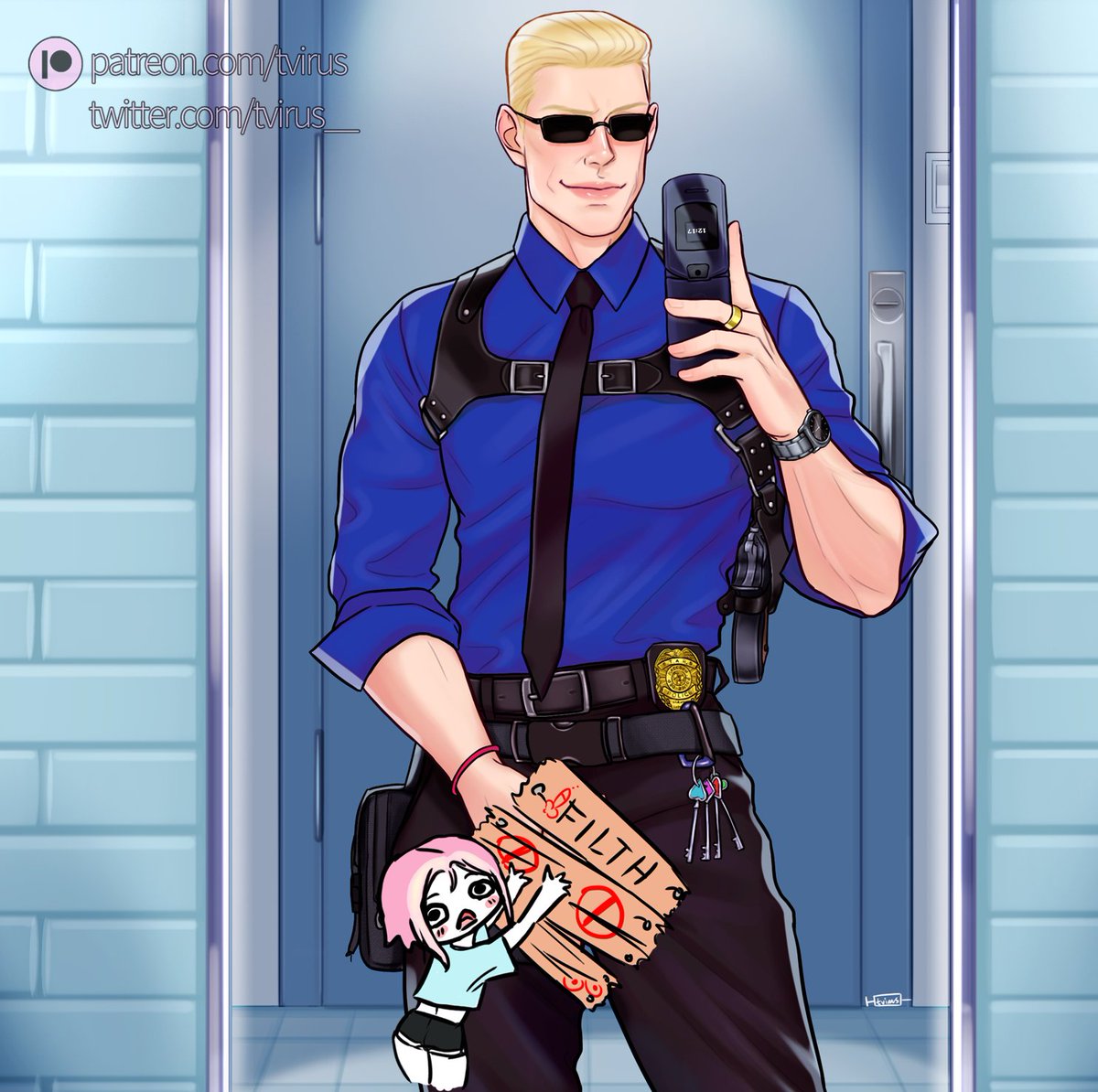 tvirus__'s tweet photo. Wesker sexter https://t.co/E3W6S2wumM