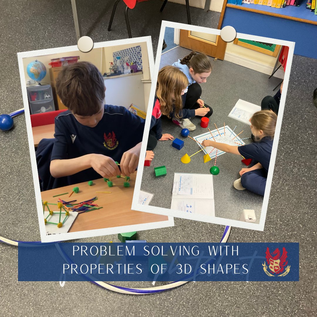 Embracing the Challenge! 🧠✨ Active learners mastering the properties of 3D shapes and diving deeper into problem-solving. 📐🔍 #Resiliant #HigherLevelThinking #RisingToTheChallenge #ShapeMasters #LearningBeyondLimits