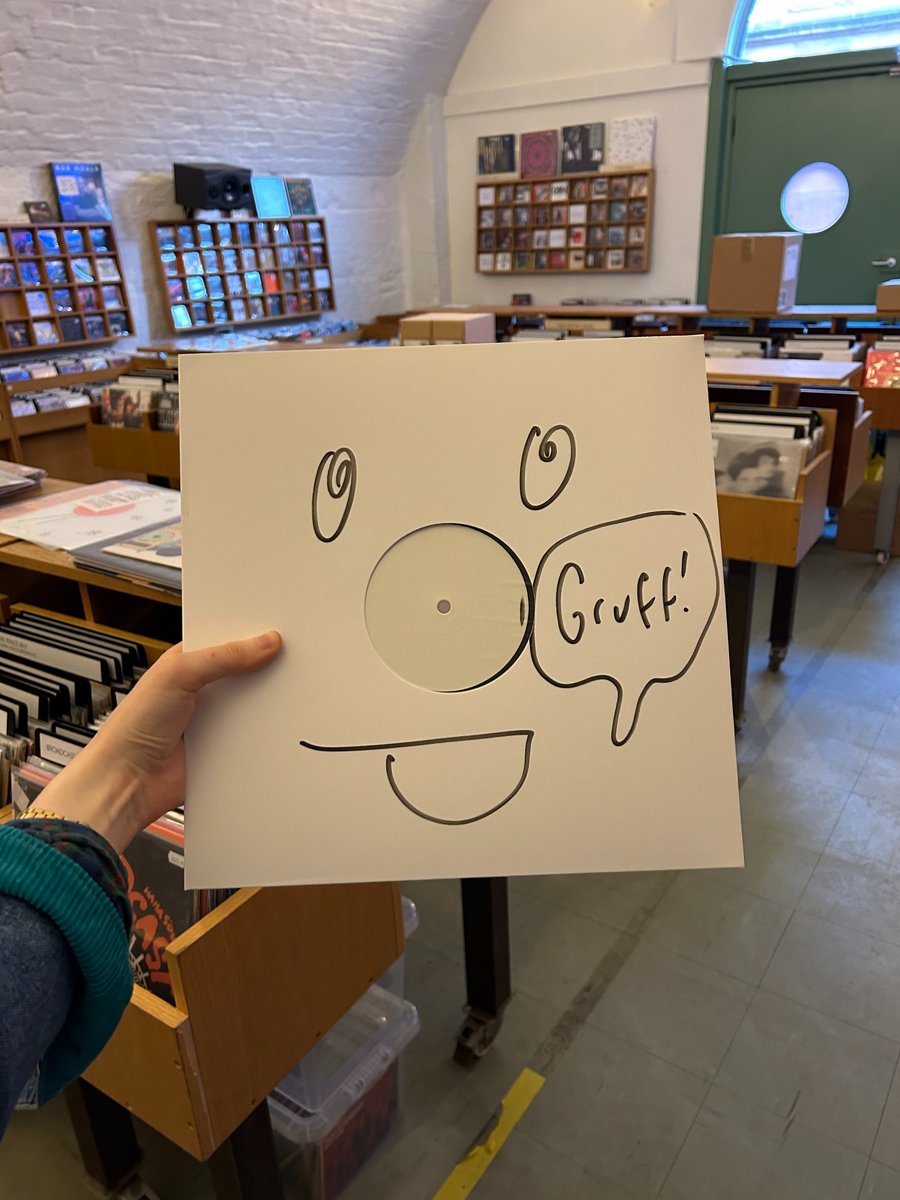 We've got a signed (and doodled) test pressing of the new Gruff Rhys LP 'Sadness Sets Me Free' to give away. to win, REPOST this tweet or preorder the final Dinked copies below. If you've purchased in-store, let us know and we'll add you to the list too. monorailmusic.com/product/sadnes…