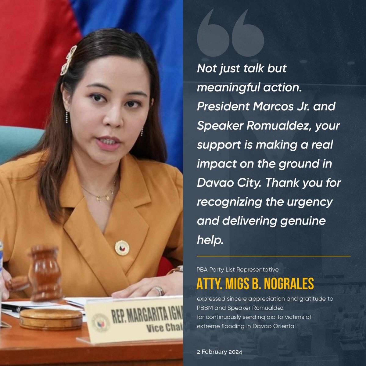 Mel_Chor2021's tweet photo. Representatives from different districts in Davao acknowledge the government's efforts.

Where's the holy family of crocodile land? https://t.co/xBy95HnPfu