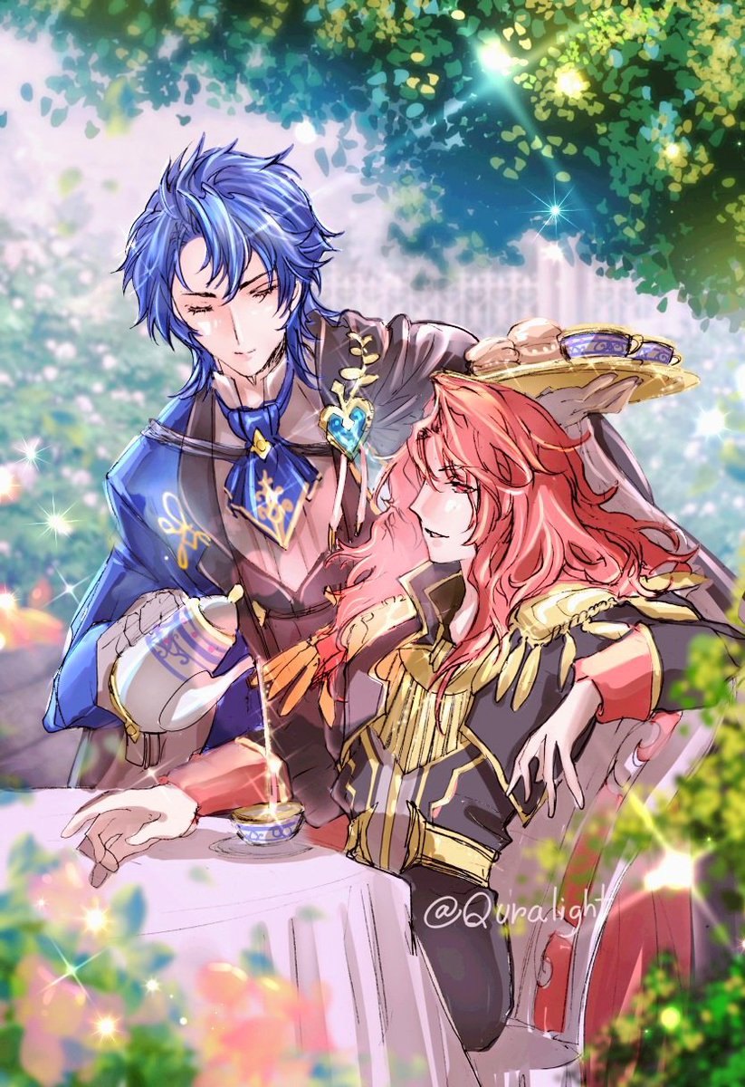 Quralight's tweet photo. Here are some images from my doujin that I couldn't resist to coloring them.๐
๐ธ
#Fe4 #FireEmblem #Sigurd #Arvis
#FireEmblemHeroes #FEBH https://t.co/uLyVisbJtn