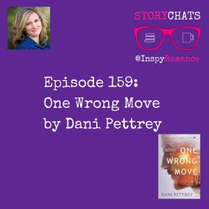 In Episode 159, Dani Pettrey joins Valerie and Narelle to chat about her new book, One Wrong Move.

Listen 🎧 to the weekly podcast or watch 📽 on YouTube. #storychats #inspyromance #romanticsuspense #YouTube

inspyromance.com/storychats/