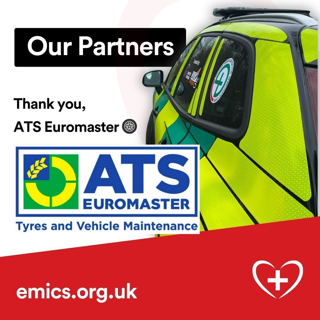🚨 Huge thanks to ATS Euromaster for their fantastic support! 🎉 They've donated new tyres for our Fast Response Vehicle, boosting our ability to provide urgent care. 🚑💨 This partnership is a testament to the power of community collaboration in saving lives. 🌟