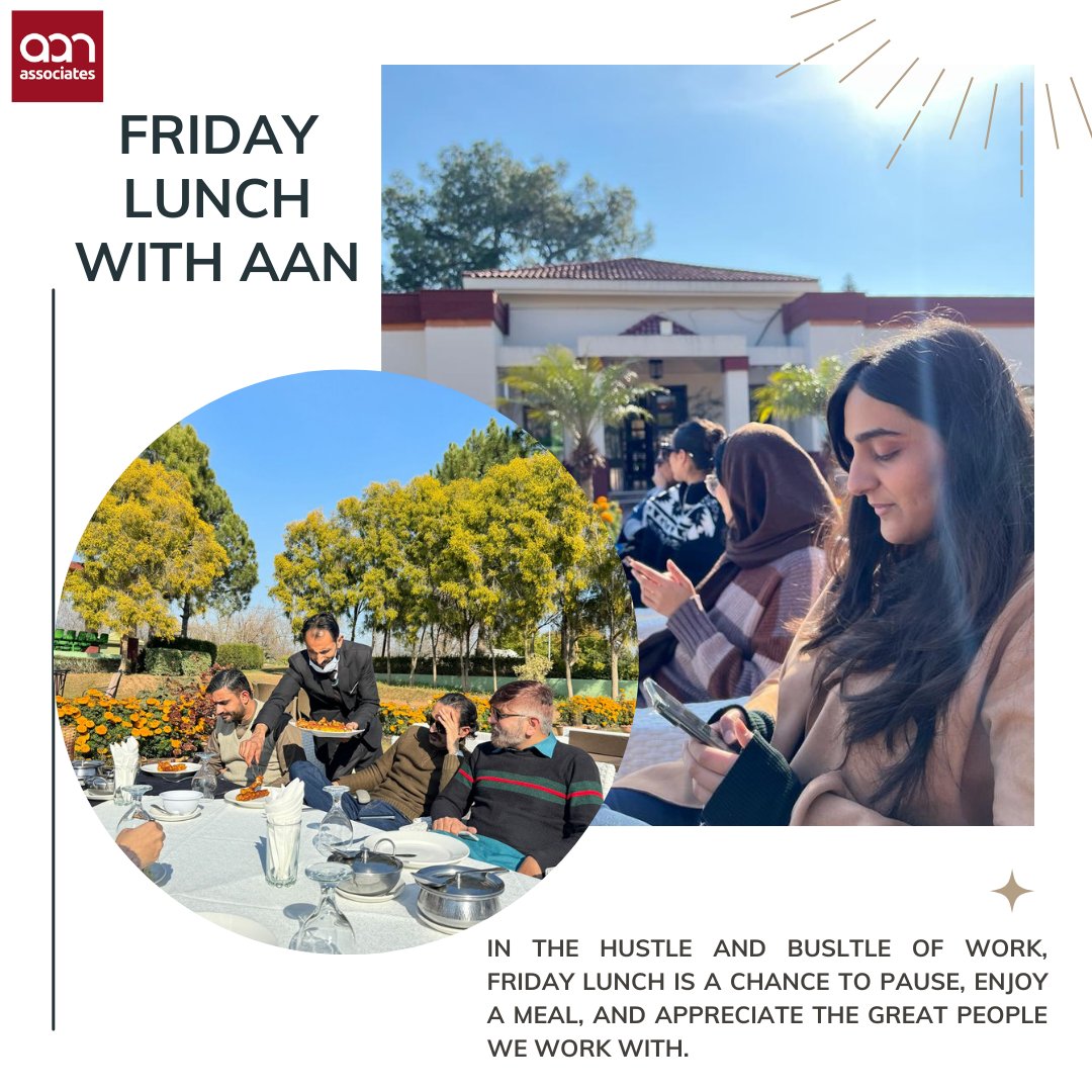 InfoAAN's tweet photo. To enjoy the bright sunny day today, AAN Associates team chose to head out for a delightful desi lunch.

#AANAssociates #FridayLunch #DesiDelights #OutdoorLunch https://t.co/3nWDpNrcM2