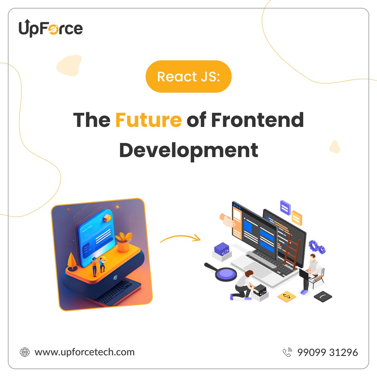 UpforceT60125's tweet image. Explore cutting-edge technologies, sleek designs, and limitless possibilities that await on the horizon. The evolution of user interfaces is at your fingertips – swipe through and witness the next era of web innovation! 🔮🌐 #FrontendFuture #WebDevelopment #InnovationUnleashed&quot;