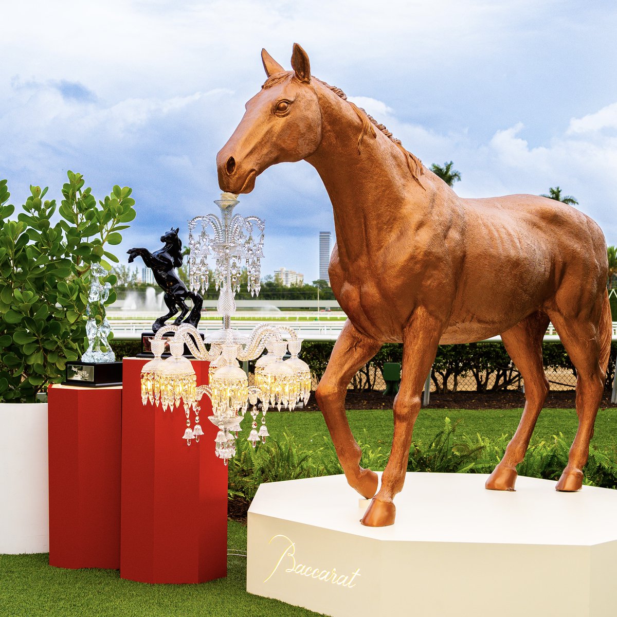 BACCARAT x PEGASUS WORLD CUP 2024 Returning to the @PegasusWorldCup as presenting sponsor for 2024, @Baccarat unveils the exclusive #Baccarat Garden at Carousel Club. The lavish desert oasis-inspired enclave provided an unparalleled viewing experience for exclusive guests.