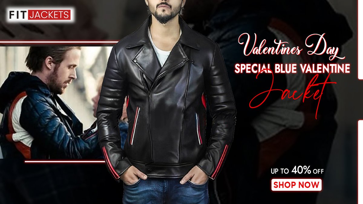 FitJackets01's tweet image. Blue Valentine Jacket
Want to experience legacy in your personality? Get our outstanding Blue Valentine Black Jacket today and enjoy fashion in every inch.
Order Now➡️tinyurl.com/2h2rz87u
#ValentinesDay #bluejacket #valentinespecial #RyanGosling #shopping #FridayVibes #buynow