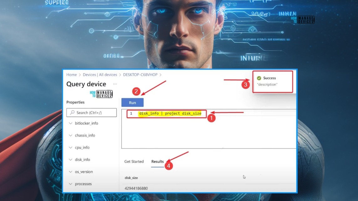 htmdglobal's tweet photo. 💖Microsoft has just released a new feature - Intune Device Query - as part of Intune Advanced Analytics.

🔥This feature is a game-changer for IT professionals who manage Intune managed devices.

👏With the help of Intune Device Query, super powered Intune admins can now get live information from Intune managed devices.

✅Are you an IT professional who manages Intune managed devices? Make sure to check out this new feature and see how it can make your job easier.